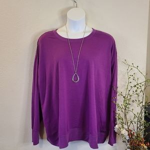 Nine West Active Purple Top Size 3X